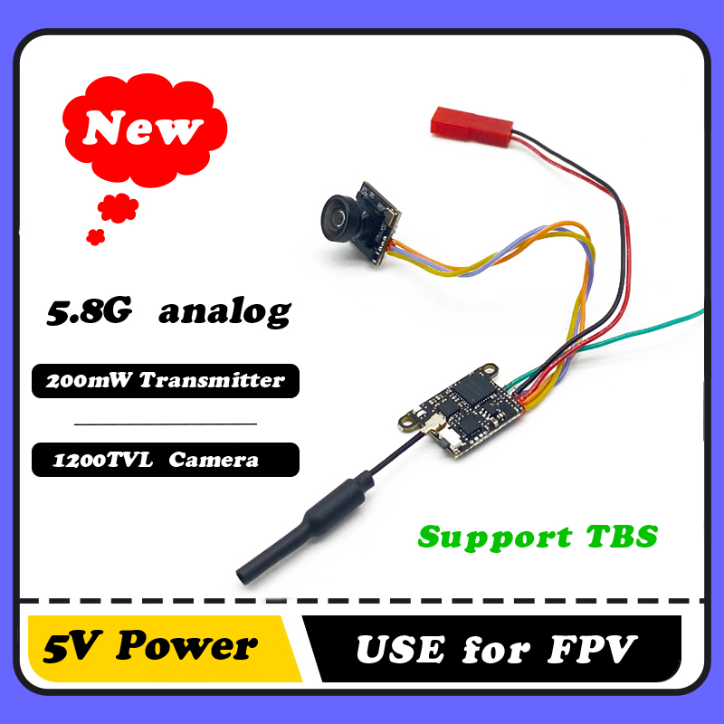 Fpv Drone Receiver - SLONWAKE 5.8G 1200TVL FPV Fotocamera VTX