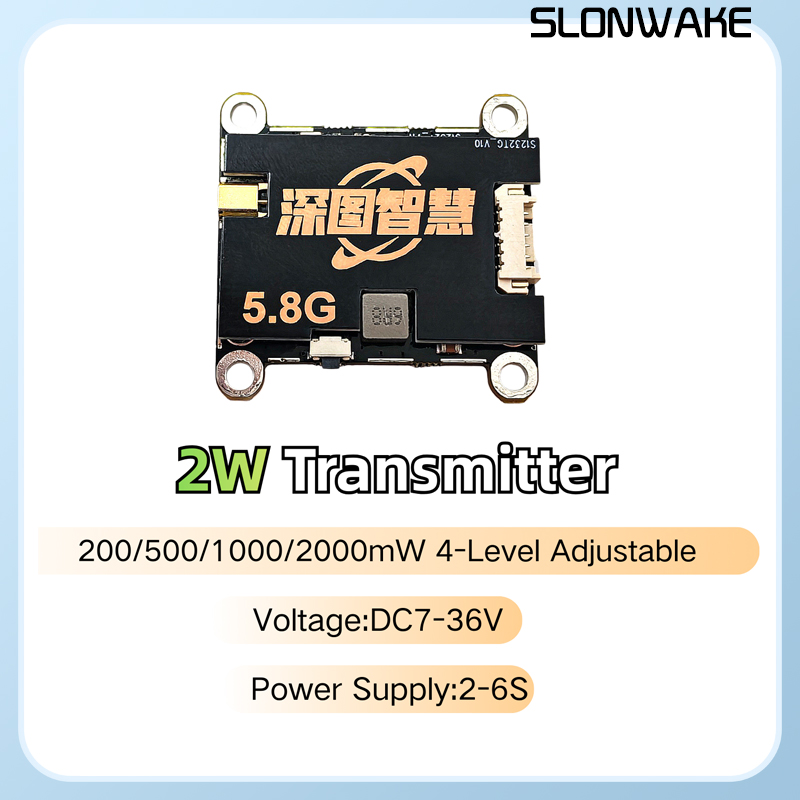 Trasmettitore VTX SLONWAKE 5.8 - Fpv Drone Receiver recensione e prezzo