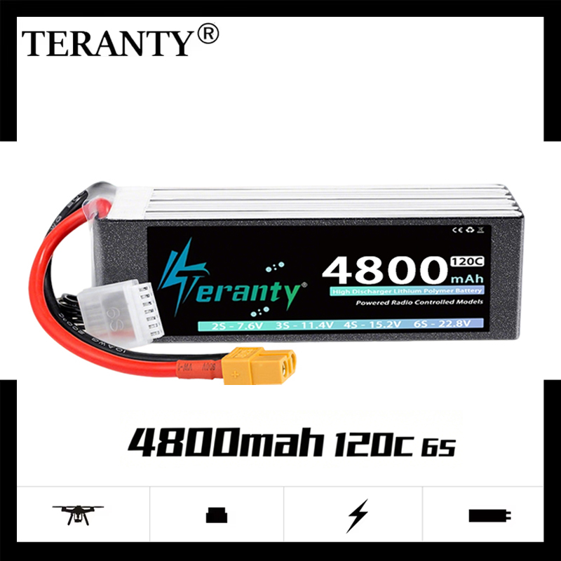 Batteria Lipo TERANTY 6S 4800m - Fpv Drone Quadcopter recensione e prezzo