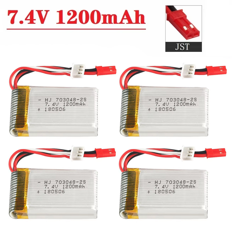 Batteria Lipo 2S 7,4 V 1200 mA - Eachine Drone E010 recensione e prezzo