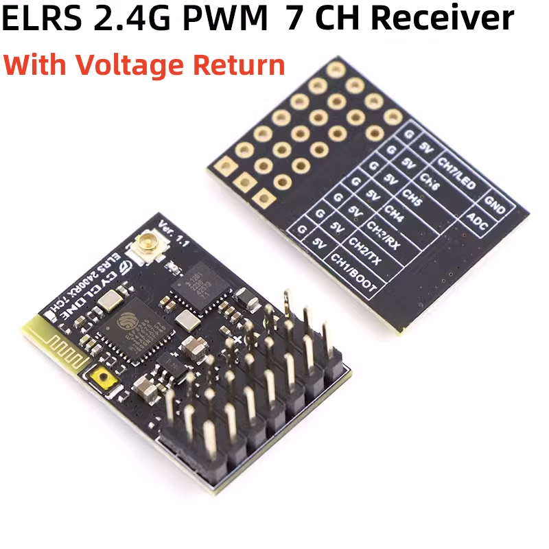 ELRS 2.4G PWM 7CH 6CH CRSF ric - Fpv Drone Quadcopter recensione e prezzo