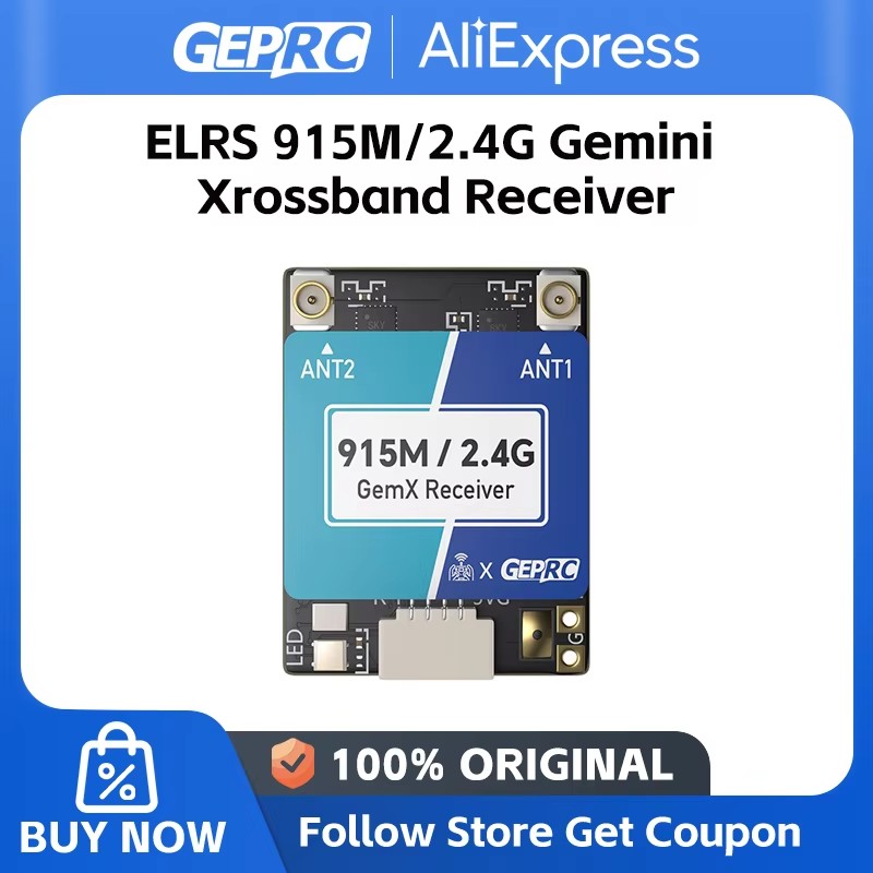 GEPRC ELRS 915M/2.4G Gemini Xr - Fpv Drone Quadcopter recensione e prezzo
