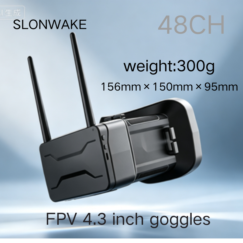 Occhiali FPV 5.8G 4.3 Pollici  - Fpv Drone Goggles recensione e prezzo